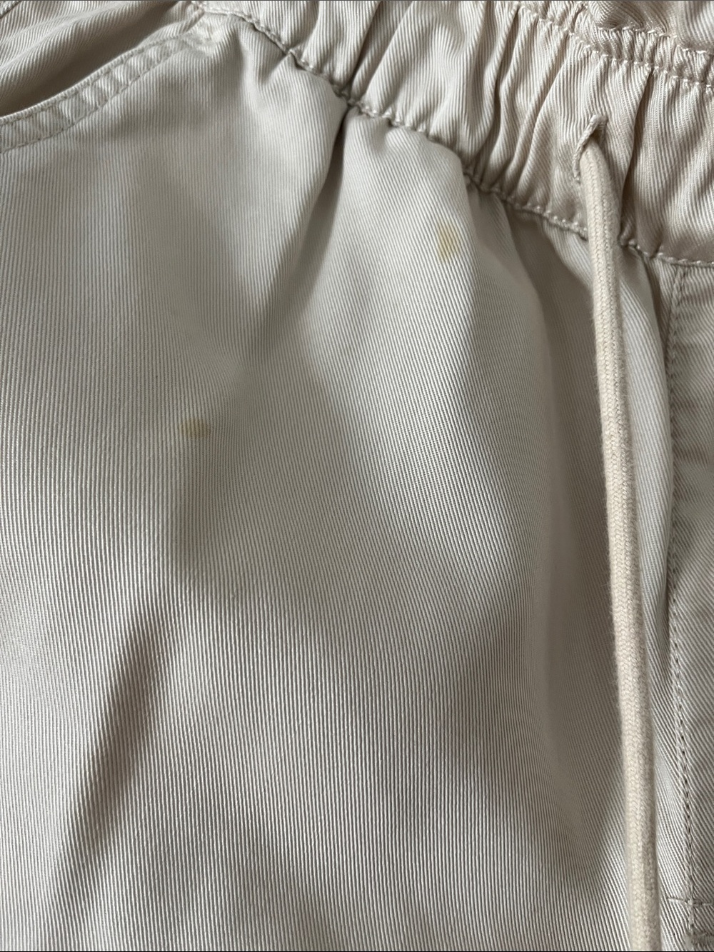 LOFT Beige Drawstring Chinos - Picture 2 of 3